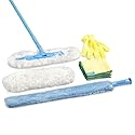 E-Cloth Duster & Cleaning Bundle - Microfiber Cloth Set - Includes Flexi-Edge Floor Dusting Mop, High Performance Dusting Cloth & Glove, Cleaning