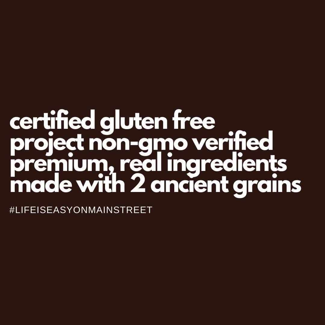 Bakery On Main Decadent Granola, Dark Chocolate Sea Salt - Whole Grain Bakeshop Bliss, Gluten-Free, Non-GMO, 11 Ounce (Pack of 6)