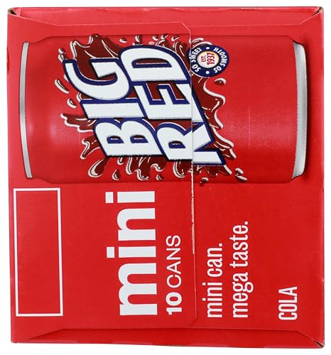 Big Red Soda 7.5 oz Mini Can 30 Pack