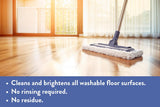 FLO-KEM 5767 - NEUTRA BRITE NEUTRAL pH FLOOR CLEANER FORMULATED TO REMOVE EMBEDDED SOILS FROM LUXURY VINYL TILE AND PLANK FLOORS, 1 GALLON