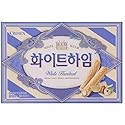 Crown Cream Filled Wafer Cookies with Hazelnut 142g (White, 1 Pack)