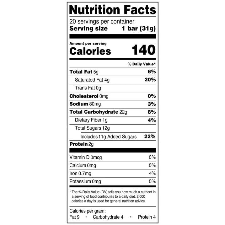 Great Value Chocolate Chip Dipped Chewy Granola Bars, Naturally Flavored, 1.1 oz, 20 Count, Pack of 2, 40 Bars Total