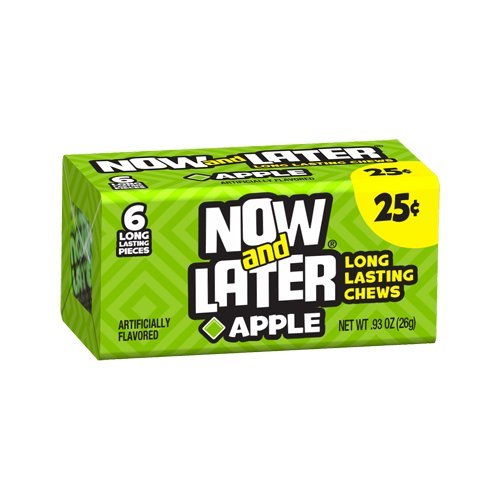 Now and Later Apple 24ct Box ..2 Box Deal ( From candy World)
