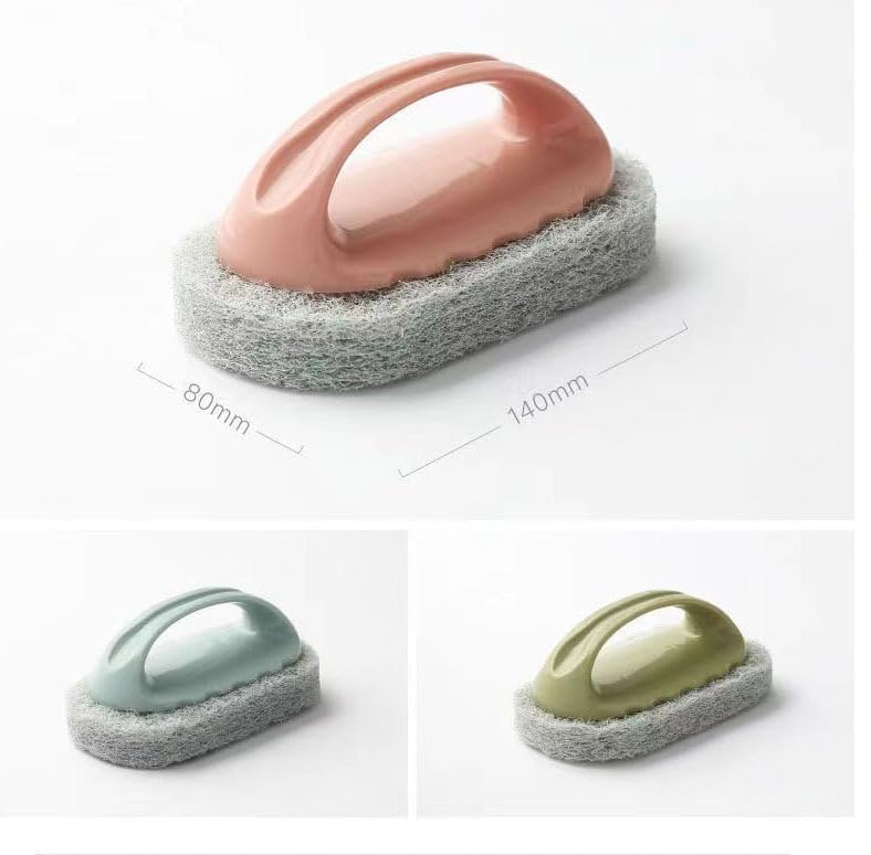 Cleaning Sponge, Strong dishwashing Cleaning Brush, Super Power Cleaning Brush,Bathtub Pool scrubbing Brush, Suitable for Kitchen