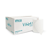 Valay by Morcon VT9158 Valay Premium TAD Hardwound Roll Towels, 1-Ply, 8in. x 600 ft., White, 6 Count