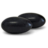 Black Jordan Almonds by Its Delish, 10 LBS Bulk | Sugared Almond Nut with Sweet Hard Candy Coating - Bulk Wedding Favors, Bridal and Baby Showers