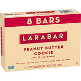 Larabar Peanut Butter Cookie, Gluten Free Vegan Fruit & Nut Bars, 8 ct