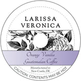 Orange Vanilla Guatemalan Coffee (Single Serve K-Cup Pods) (Gourmet, Naturally Flavored, Whole Coffee Beans) (12 pods, ZIN: 573850) - 2 Pack