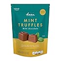 Kara Chocolates Mint Chocolate Truffles Individually Wrapped, Naturally Gluten Free, Gourmet Soft Creamy Truffles (1 lb Pouch (16oz - 1 Pk), Mint
