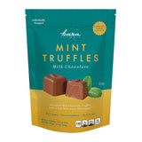 Kara Chocolates Mint Chocolate Truffles Individually Wrapped, Naturally Gluten Free, Gourmet Soft Creamy Truffles (1 lb Pouch (16oz - 1 Pk), Mint