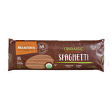 Mantova Organic Whole Wheat Spaghetti Pasta, 1 lb. (Pack of 6), Product of Italy, Traditional, All-Natural Spaghetti Pasta
