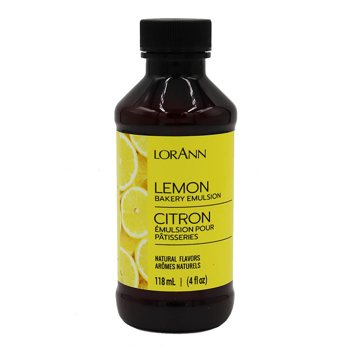 Lorann Oils Lemon Bakery Emulsion: Tangy Lemon Essence, Perfect for Amplifying Citrus Tones in Cakes, Cookies & Desserts, Gluten-Free, Keto-Friendly