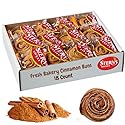 Cinnamon Buns Breakfast Pastry | 18 Pastries Individually Wrapped | Cinnamon Rolls Snack Cakes | Coffee Snacks | On the Go Snacks for Kids & Adults |
