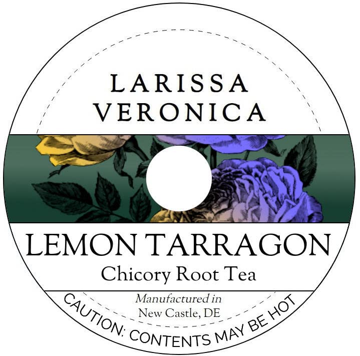 Lemon Tarragon Chicory Root Tea (Single Serve K-Cup Pods) (12 pods, ZIN: 577124) - 3 Pack