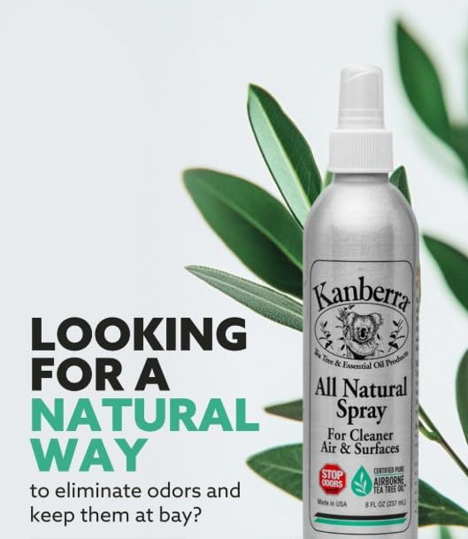 Kanberra Gel All Natural Odor Remover Spray, 8 oz
