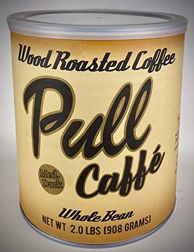 Pull Caffe Wood Roasted Coffee Med Dark 2 lbs