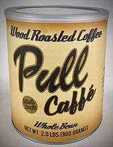 Pull Caffe Wood Roasted Coffee Med Dark 2 lbs