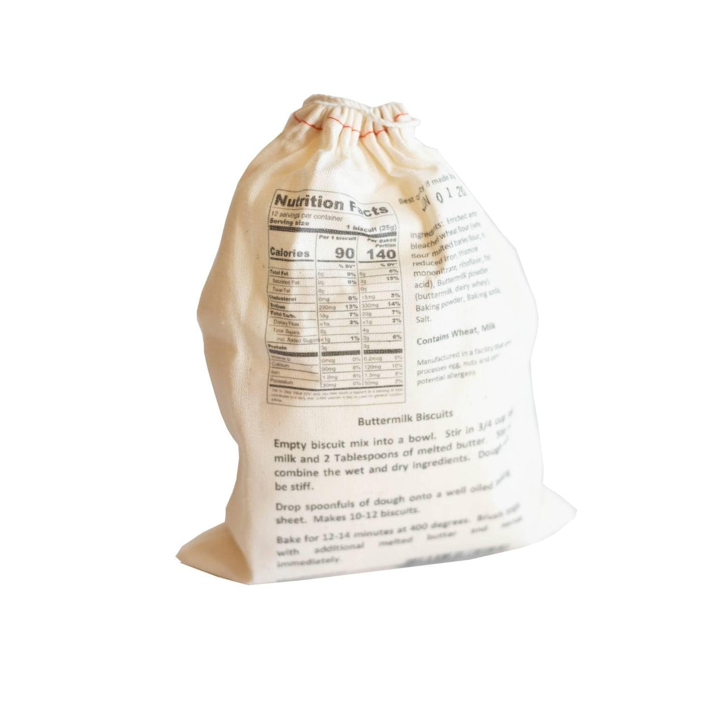Lehman's Biscuit Mix, Quick and Easy to Prepare and Bake, Hot Delicious 10.25 oz Gift Bag, Traditional Buttermilk