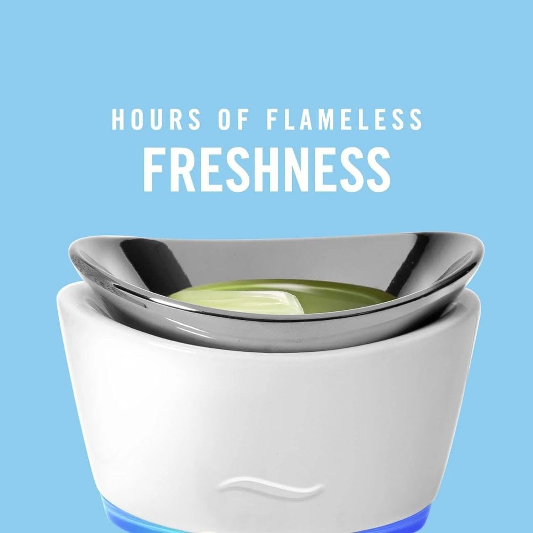 Febreze April Fresh Wax Melts, 3 Packs of 6 Wax Melt Warmer Cubes per Pack, Each pack is 2.5 OZ of Air Freshener