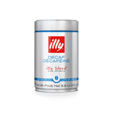 illy Italian Whole Bean Decaffeinated Coffee, One Can, 8.8-ounces