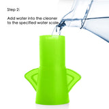 ZPCTECHGO Microwave Steam Cleaner Angry Mom, Steamer Cleaning with Vinegar and Water, Angry Mum Microwave Oven Cleaner for Kitchen Office Chemical