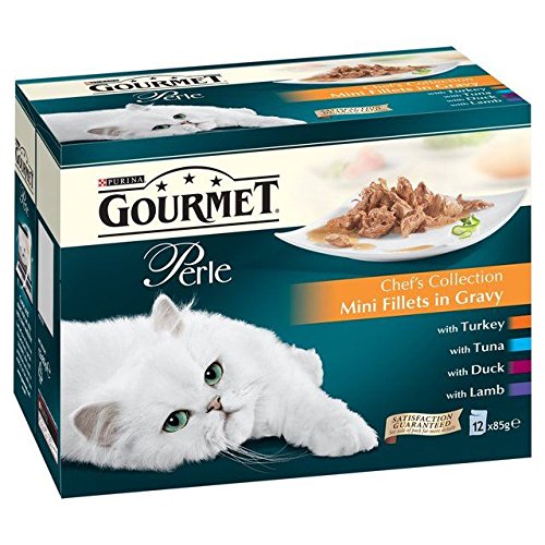 Gourmet Perle Mixed Pouch Chef's Selection 12 x 85g (Pack of 4)