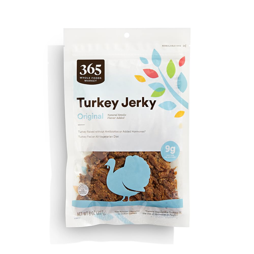 365 by Whole Foods Market, Original Turkey Jerky, 8 OZ