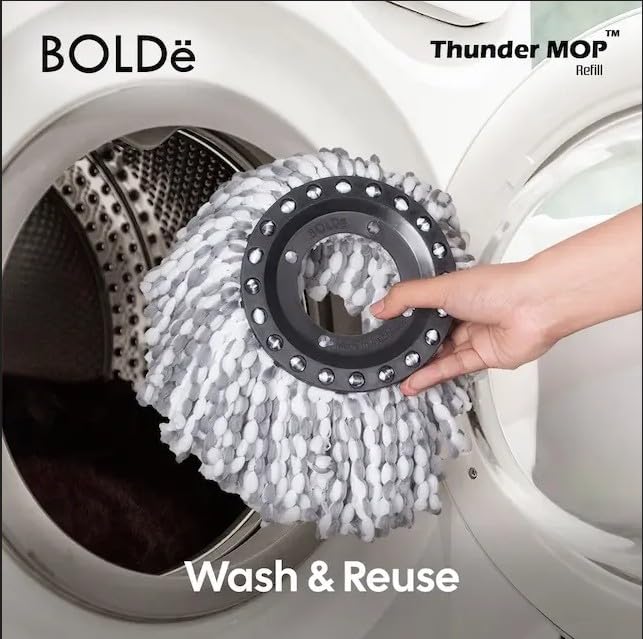 BOLDë Thunder MOP Microfiber Refill Mop 1 Pack
