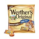 Werther's Original Sugar Free Caramel Coffee Hard Candies - Individually Wrapped Hard Candies for Halloween, Parties, or Snacks - 2.75 oz Bags (Pack