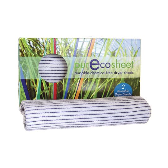 Purecosheet - Reusable Dryer Sheets | Cost effective (500+ loads), Chemical Free & Vegan Dryer Sheet | Safe For Infants & Allergy/Eczema Sufferers |