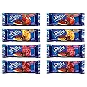 2 Pack Delicje Variety Pack European Biscuits Strawberry, Orange, Raspberry, Cherry Filling