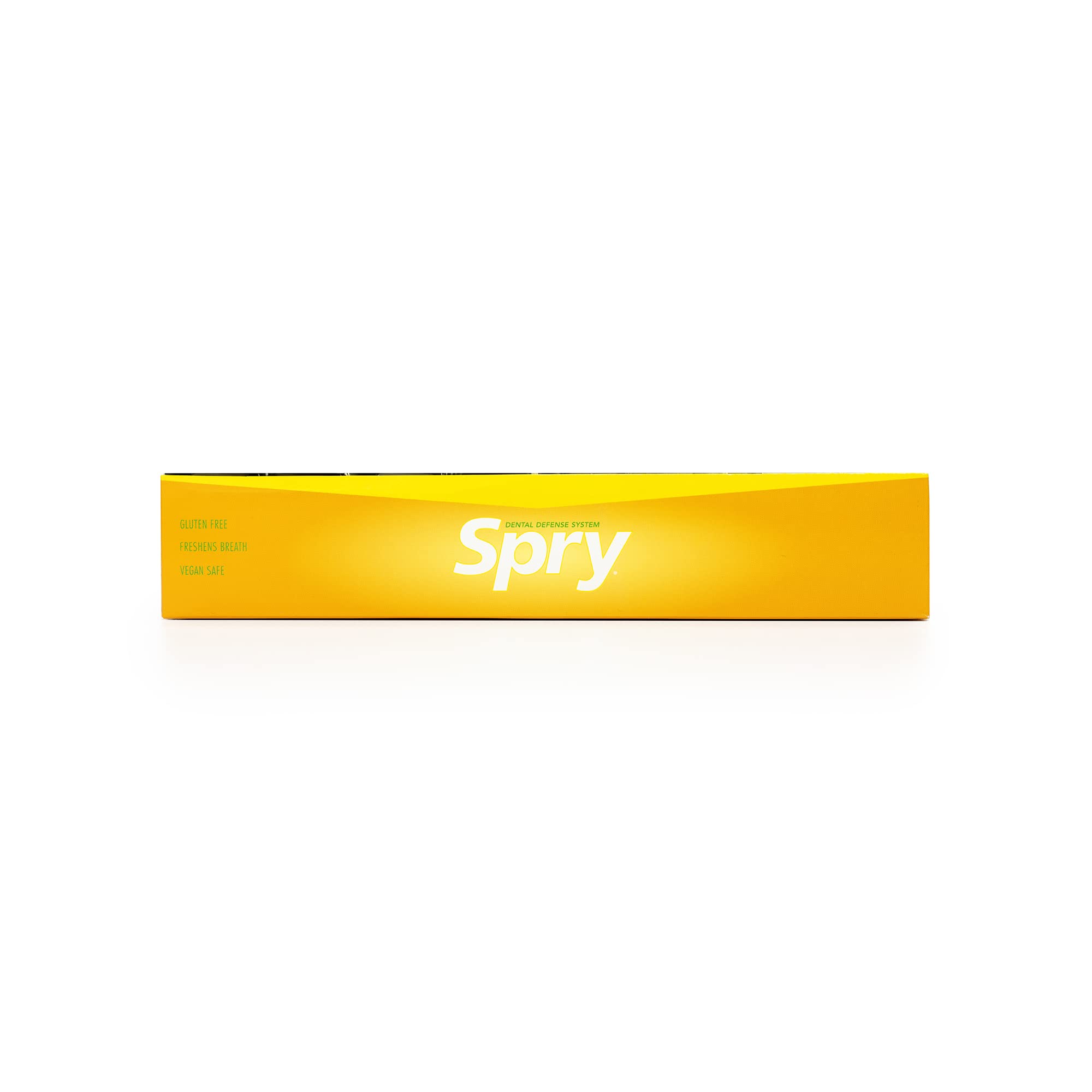 Spry Fresh Natural Xylitol Chewing Gum Dental Defense System Aspartame-Free Sugar Free Gum (Fresh Fruit, 10 Count Blister Cards - Pack of 20)