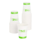 Karat Earth KE-K508 8 oz Eco Print Paper Hot Cup (Case of 1000)
