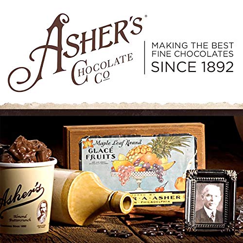 Asher's Chocolates, Sugar Free Bars, Diabetic Friendly, Small Batches of Kosher Chocolate, Family Owned Since 1892, Keto Chocolate (12 Bars, Dark