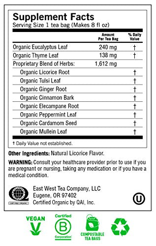 Yogi Tea, Breathe Deep, 16 Count, Packaging May Vary