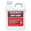 Stone Pro Deep Clean - Cleaner & Degreaser for Tile & Stone - Non-Acidic Alkaline Cleaner