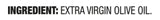 Amazon Fresh, Italian Extra Virgin Olive Oil, First Cold Pressed, 16.9 Fl Oz