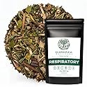 Elephantal Wellness Premium Respiratory Herbal Tea | Lung Detox, Mucus Cleanse & Breathing Support with Mullein, Eucalyptus, Thyme & Lungwort |