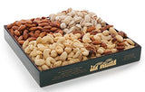 Western Nut Company Forest Gold Gift Box, Variety of Nut Collections, Seasonal Gift Wrap Boxes, 2LB Square Gift Box (Gift #10 Naturally Nuts)