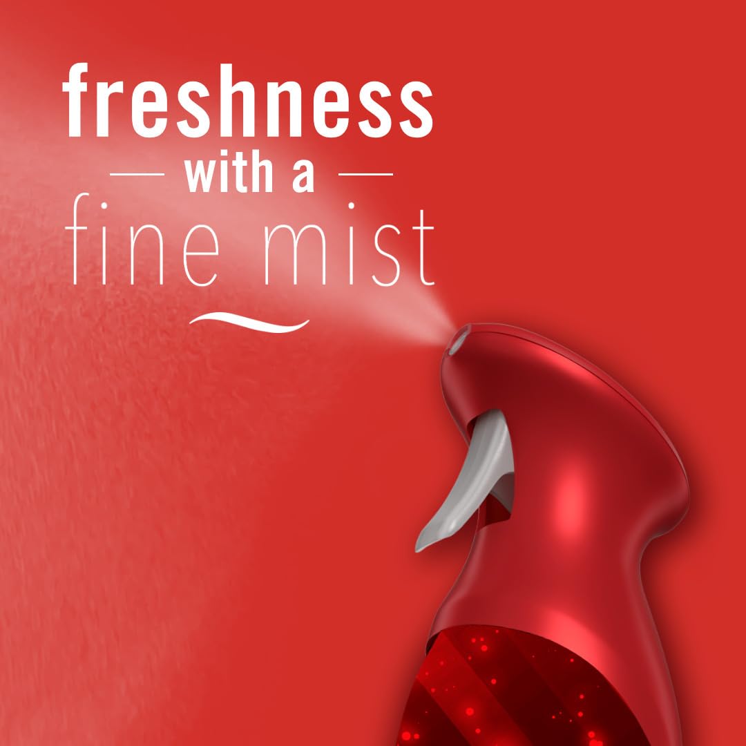 Febreze Air Mist Air Freshener Spray, Odor-Fighting Room Spray, Air Fresheners for Home and Bathroom and Kitchen, Aerosol Can, Baked Cinnamon Apples