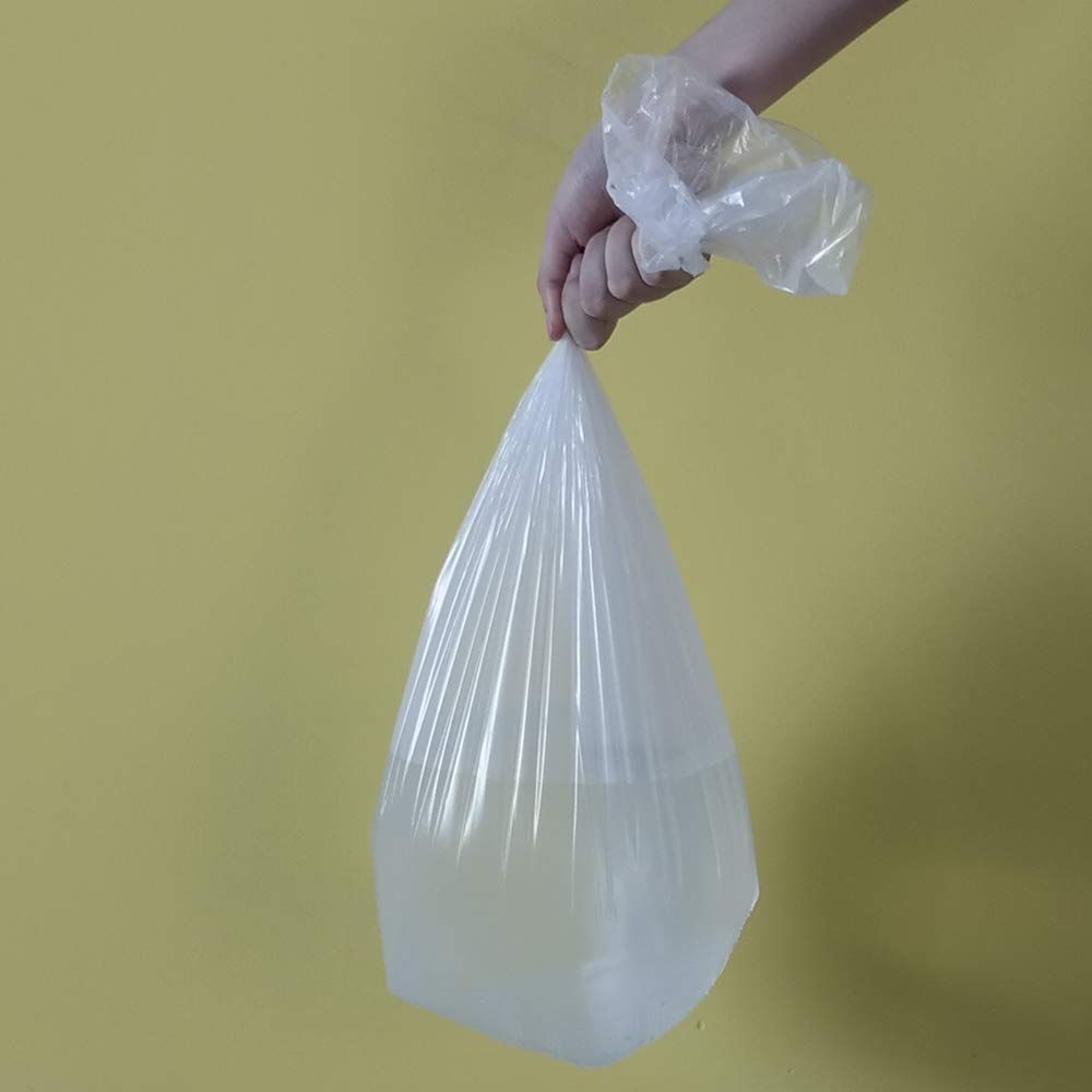 Utiao 1.5 Gallon Trash Bags, Small Trash Can Liners, 6 Rolls/150 Counts