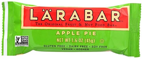 Larabar Gluten Free Snack Bars, Apple Pie, 1.6 Ounce Bars (16 Count) by LÄRABAR