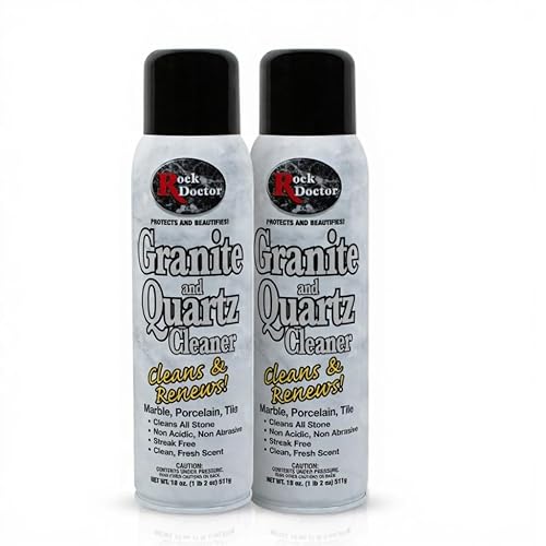 Rock Doctor Granite Cleaner, Cleans& Renews Surfaces, Granite/Marble Countertop Cleaner, Cleaning Spray for Vanity, Table Top, Kitchen Counters, Stone