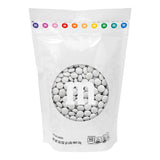 M&M’S WORLD White Milk Chocolate Candy, 2lbs Resealable Pack for Candy Bars, Wedding Receptions, Graduations, Birthday Parties, Easter, Dessert Tables