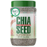 Sanar Naturals Chia Seeds | High Fiber, Omega 3 Superfood for Smoothies Oatmeal & Baking | Raw Black Chia Seeds, GLP-1 Support, Vegan, Non GMO, Gluten