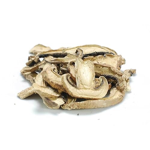 Essential Spice Dried Organic Sliced Portabella Mushrooms - Rich Umami Flavor, Gourmet Quality - Ideal for Soups, Sauces, Stir-Fries & Pasta - Easy