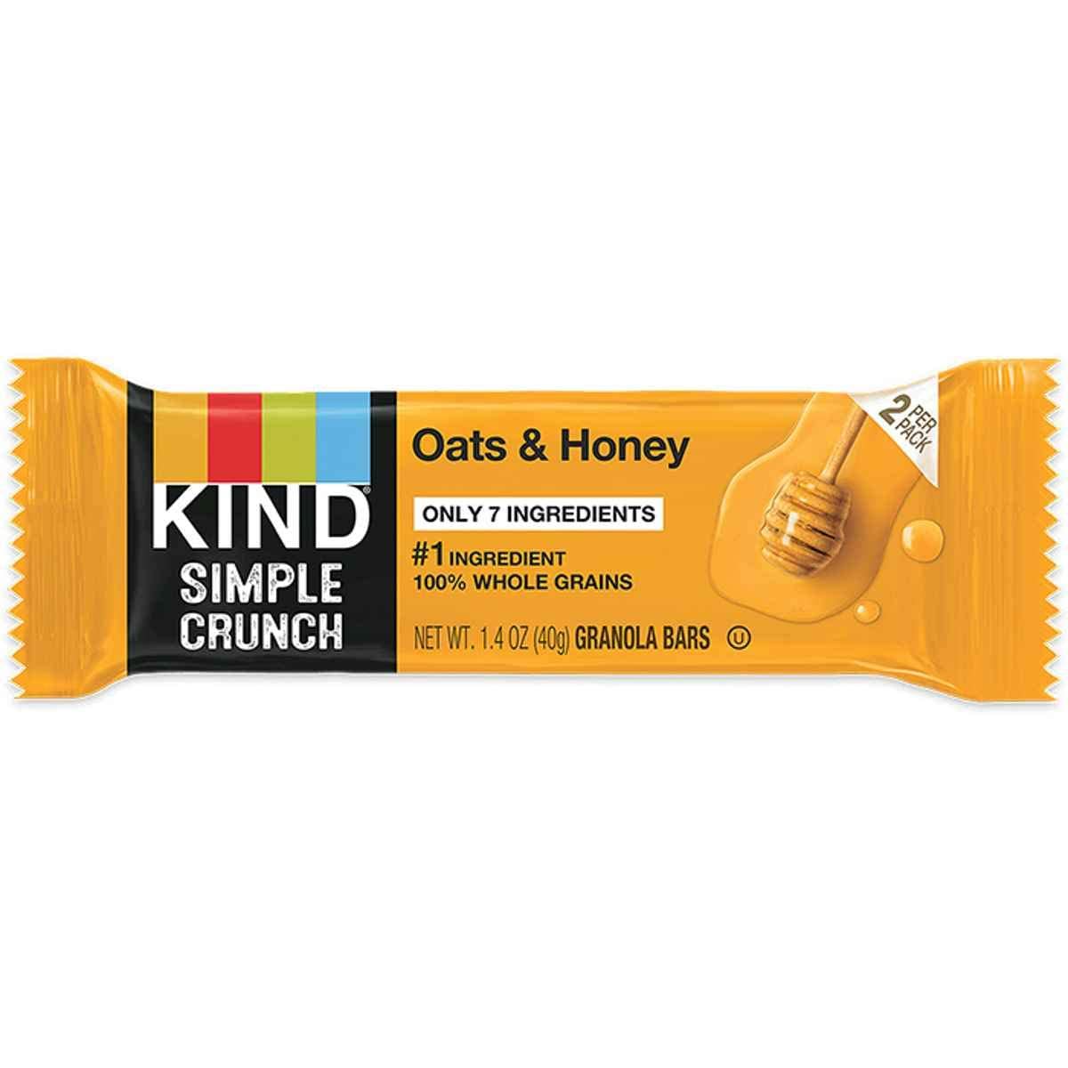 KIND Simple Crunch, Oats & Honey, 7 Oz (Pack Of 5)