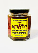 Koto Fried Pepper Sauce "Mild Peppe" 9oz.