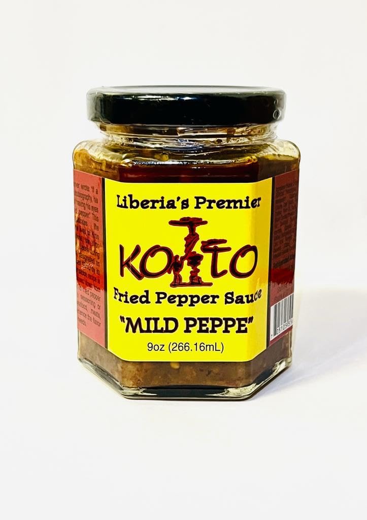 Koto Fried Pepper Sauce "Mild Peppe" 9oz.