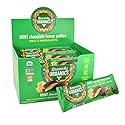 Heavenly Organics Mint Chocolate Honey Patties, (16 Per Box) Made with 100% Organic Cocoa and 100% Organic Raw White Honey; Non-GMO, Fair Trade